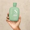 Шампоан за мазен скалп - SEMI DI LINO Scalp Rebalance Balancing Low Shampoo Алфапарф