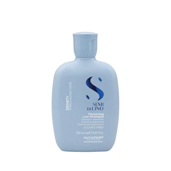 Уплътняващ шампоан за изтъняла коса SEMI DI LINO Density Thickening Low Shampoo 250 мл